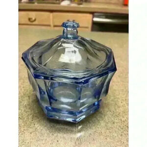 Vintage Indiana Glass “Concord” candy dish with lid